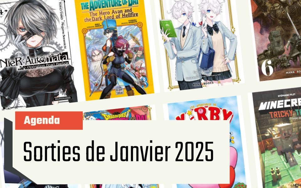 Sortie Janvier 2025 : Un mois riche en mangas !