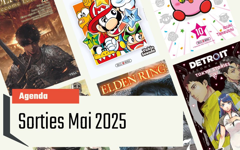Les Sorties du Mois de Mai – Une biographie et des mangas !