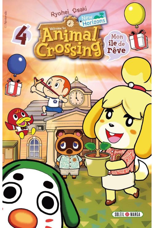 Couverture Animal Crossing - New Horizons - Le Journal de l'île Tome 04 