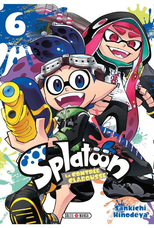 Couverture du Tome 06 du manga Splatoon La Contrée Eclabousse