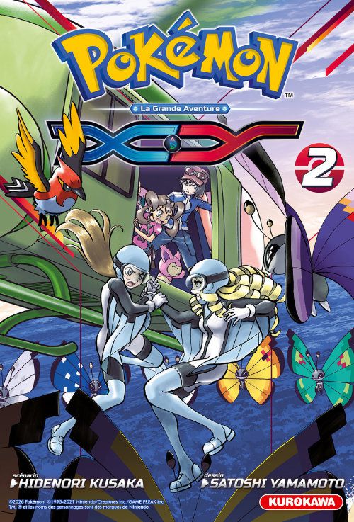 Couverture du manga Pokémon XY - édition double augmenté tome 02