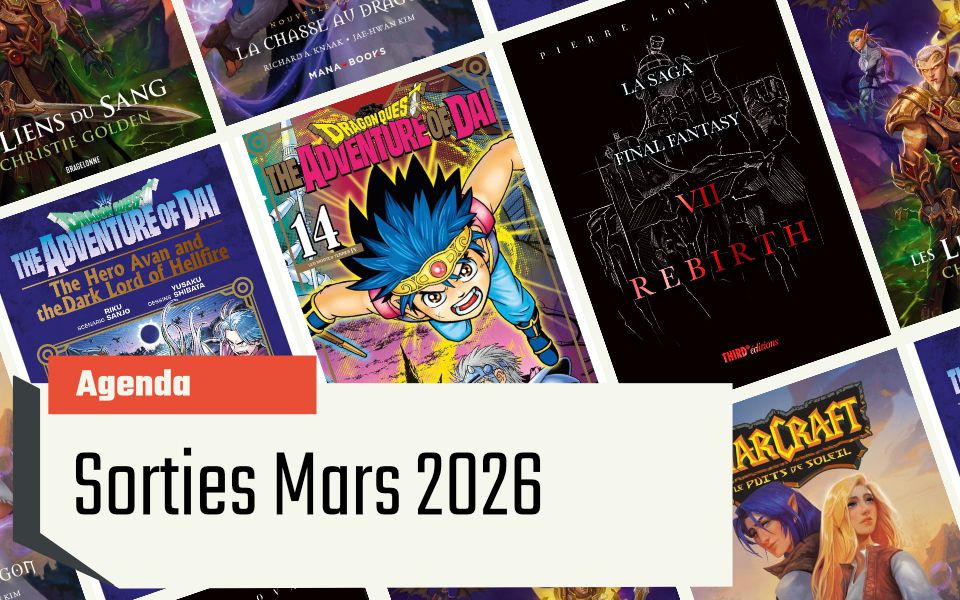 Sorties du mois Mars 2026