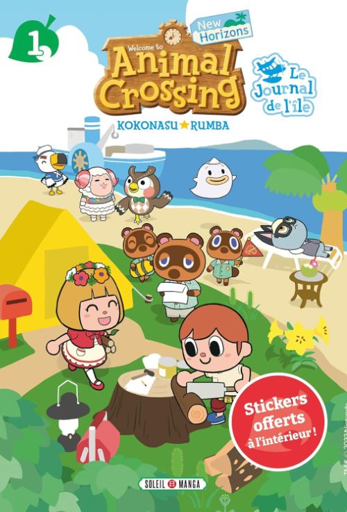 Couverture Animal Crossing - New Horizons - Le Journal de l'île Tome 1