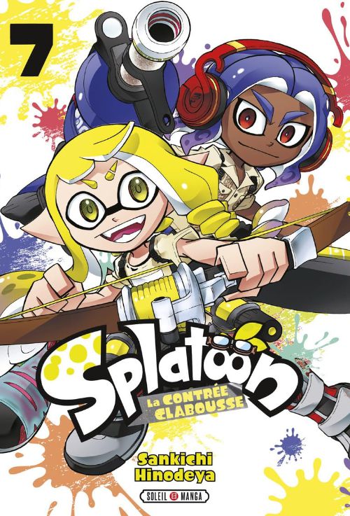 Couverture du Tome 07 du manga Splatoon La Contrée Eclabousse