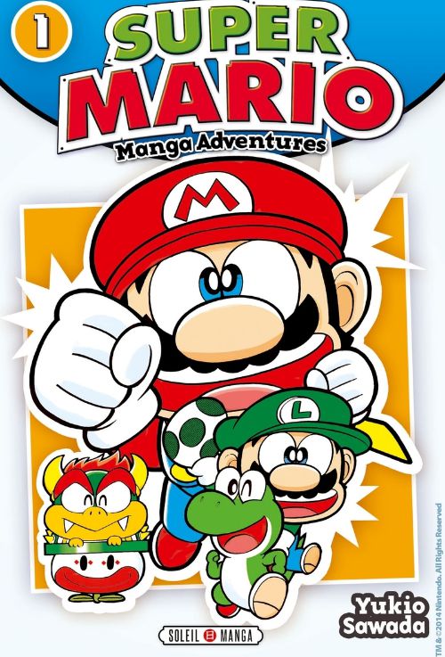 Couverture du manga Super Mario Manga Adventures Tome 01