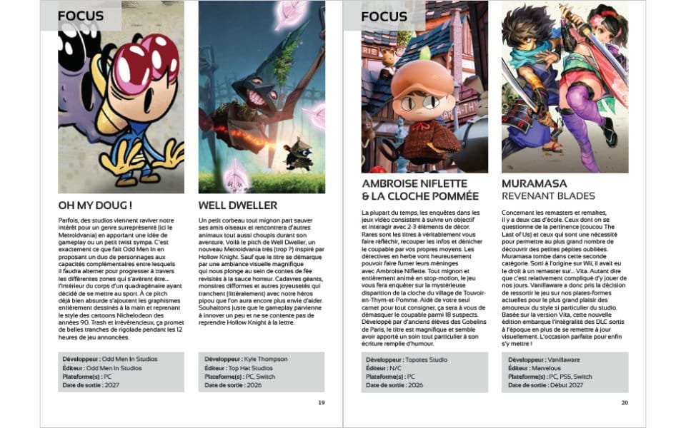 Pages LET'S GAME n°1